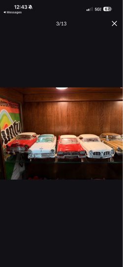Classic American Diecast Model Cars Collection