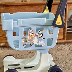 Bluey Shopping Cart