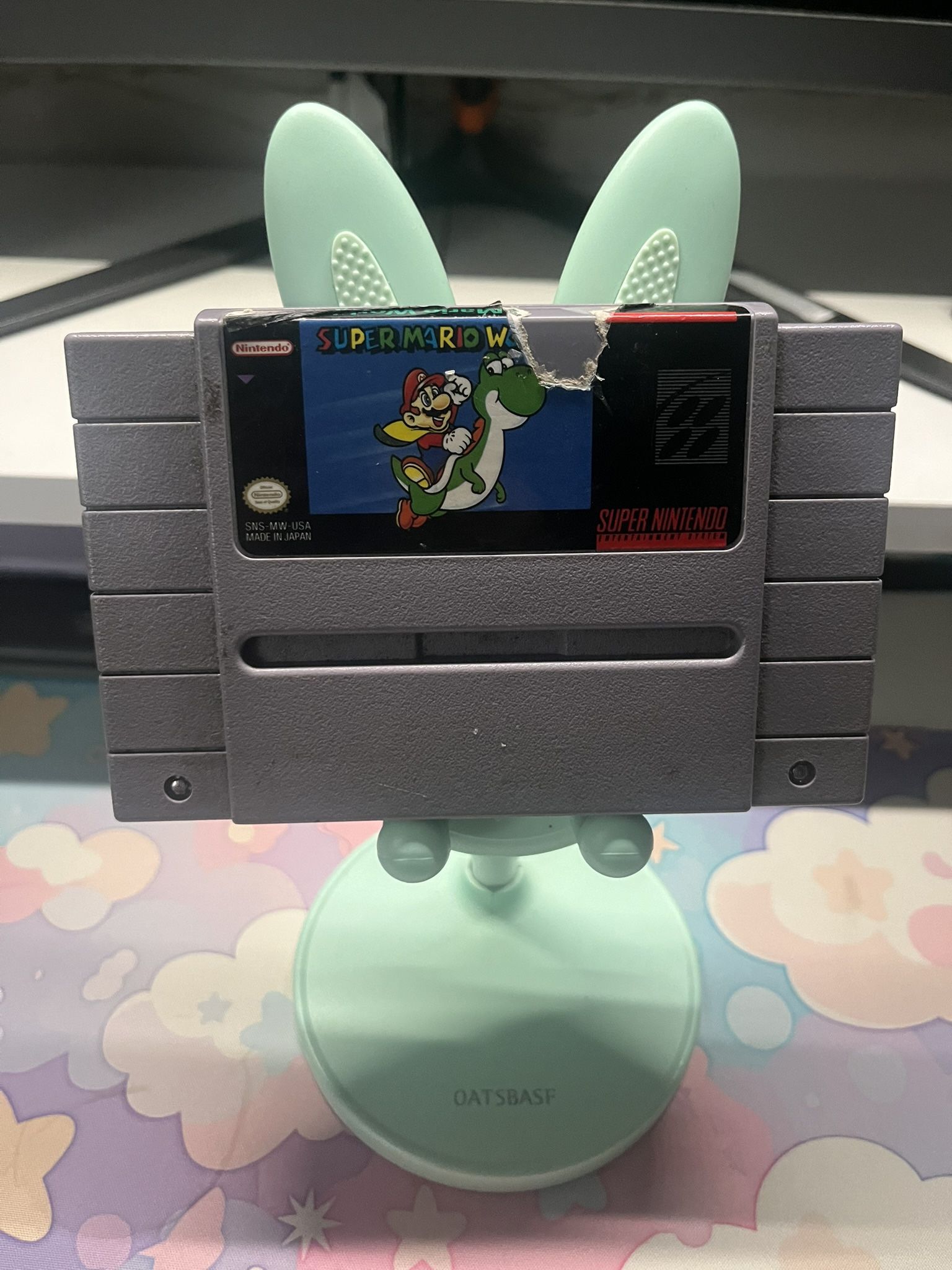 Super Mario World For Super Nintendo SNES 