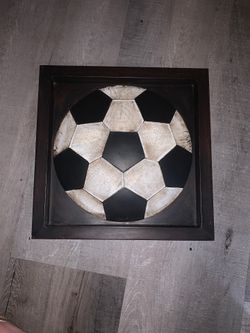 Soccer ball wall decor