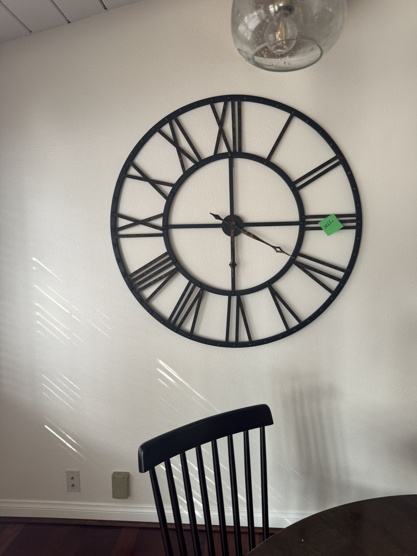 Decor Metal Large Clock