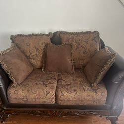 Sofa and love Seat