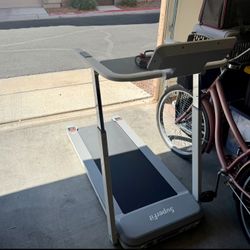 Treadmill With Workstation