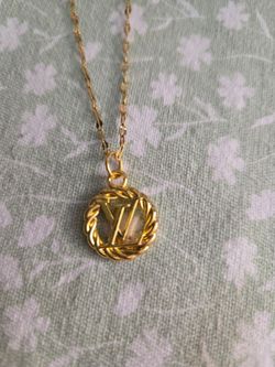 Lou gold filled necklace
