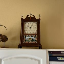 Pillar and Scroll  clock.