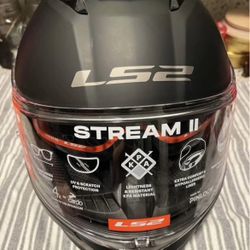 LS2 Stream II Large Motorcycle Helmet 