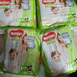 Diapers Size 3 Slip On
