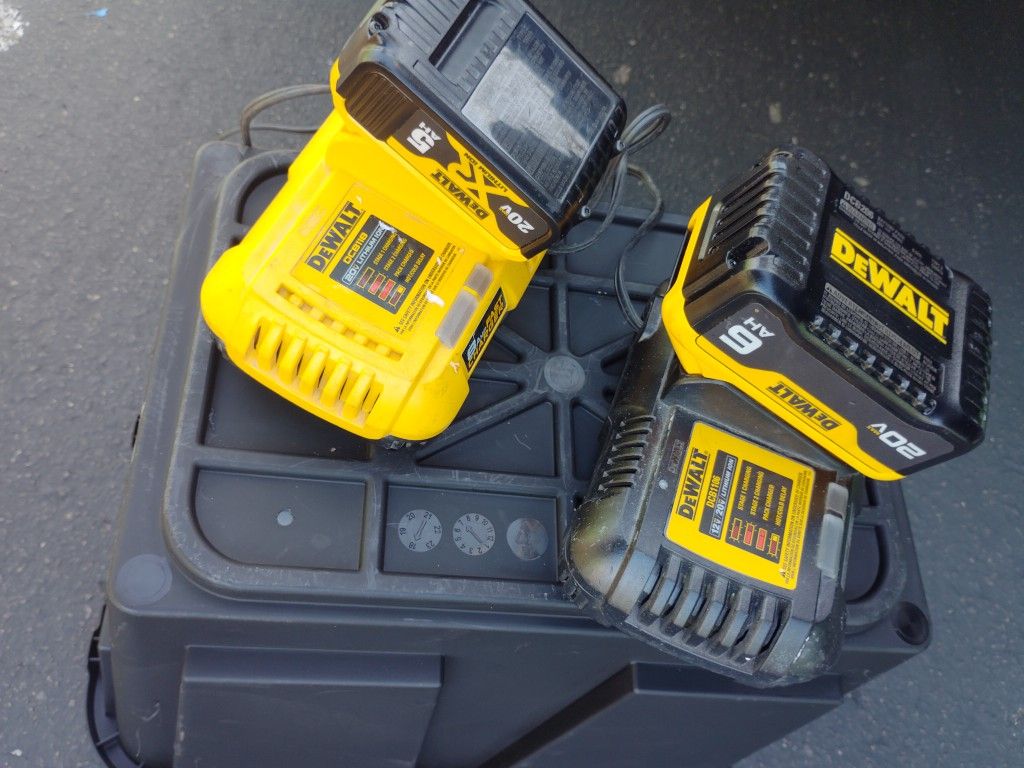 DeWalt Batterys 20v XR