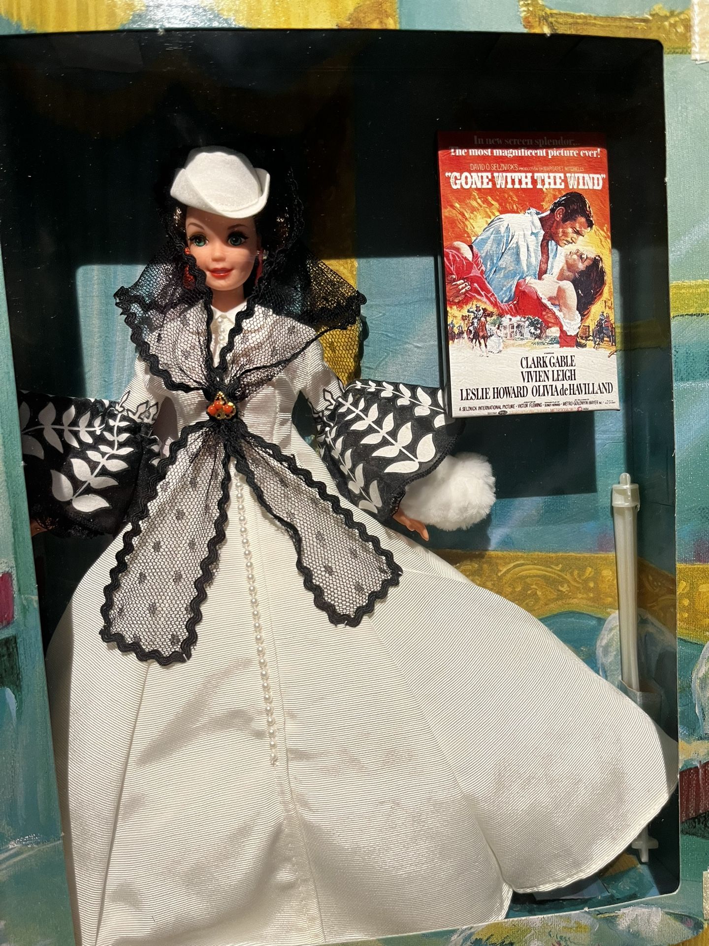 Barbie Scarlett O’Hara New Orleans Honeymoon Dress 13254 Hollywood Legends 1995 NIB