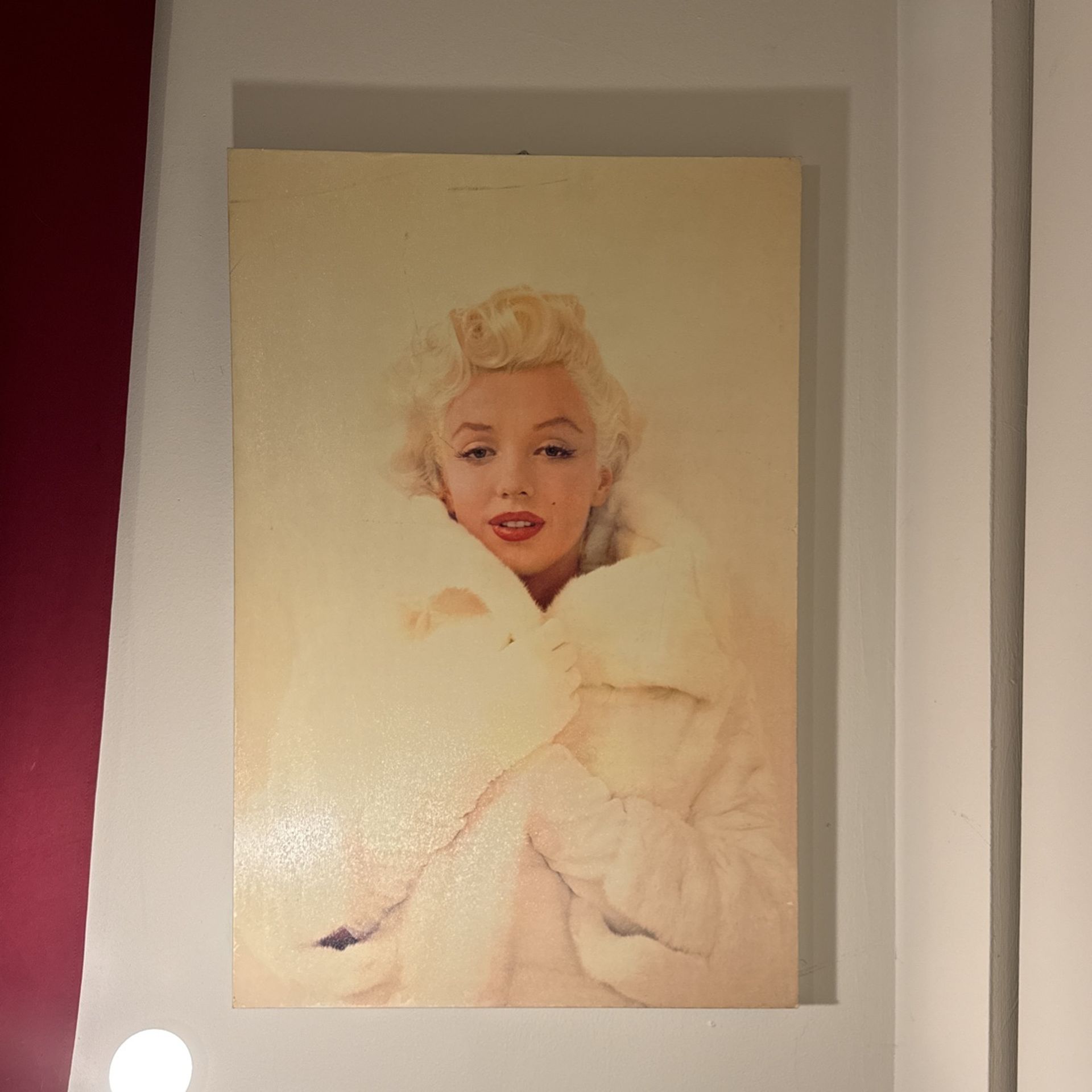 Poster Size Heavy Canvas Marilyn Monroe Painting