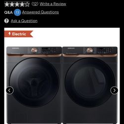 Samsung Washer And Dryer Set