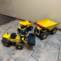 2 Tonka Trucks Front End Loader Backyard Fun For Kids for Sale