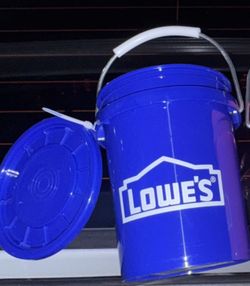 Lowe’s Blue Mini Bucket