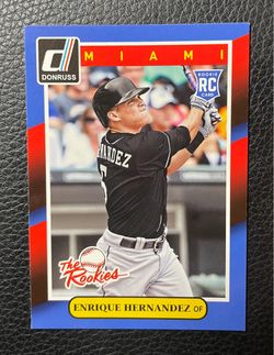 2014 Enrique “Kike” Hernandez Donruss “The Rookies” Rookie Card. Los Angeles Dodgers