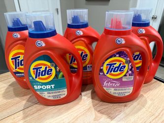 Tide laundry detergent