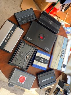 Car amplifiers . Different prices