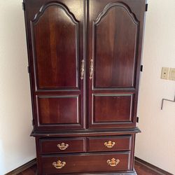 Wooden Storage Cabinet/Armoire-American Drew brand