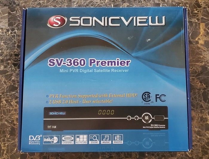 Sonicview SV-360 Premier Digital Satellite Receiver