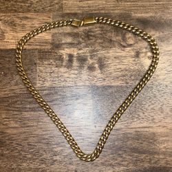 Gold Cuban Link Chain