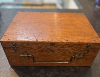 Vintage Early 1900’s US Government Alcohol Hydrometer Testing Set.