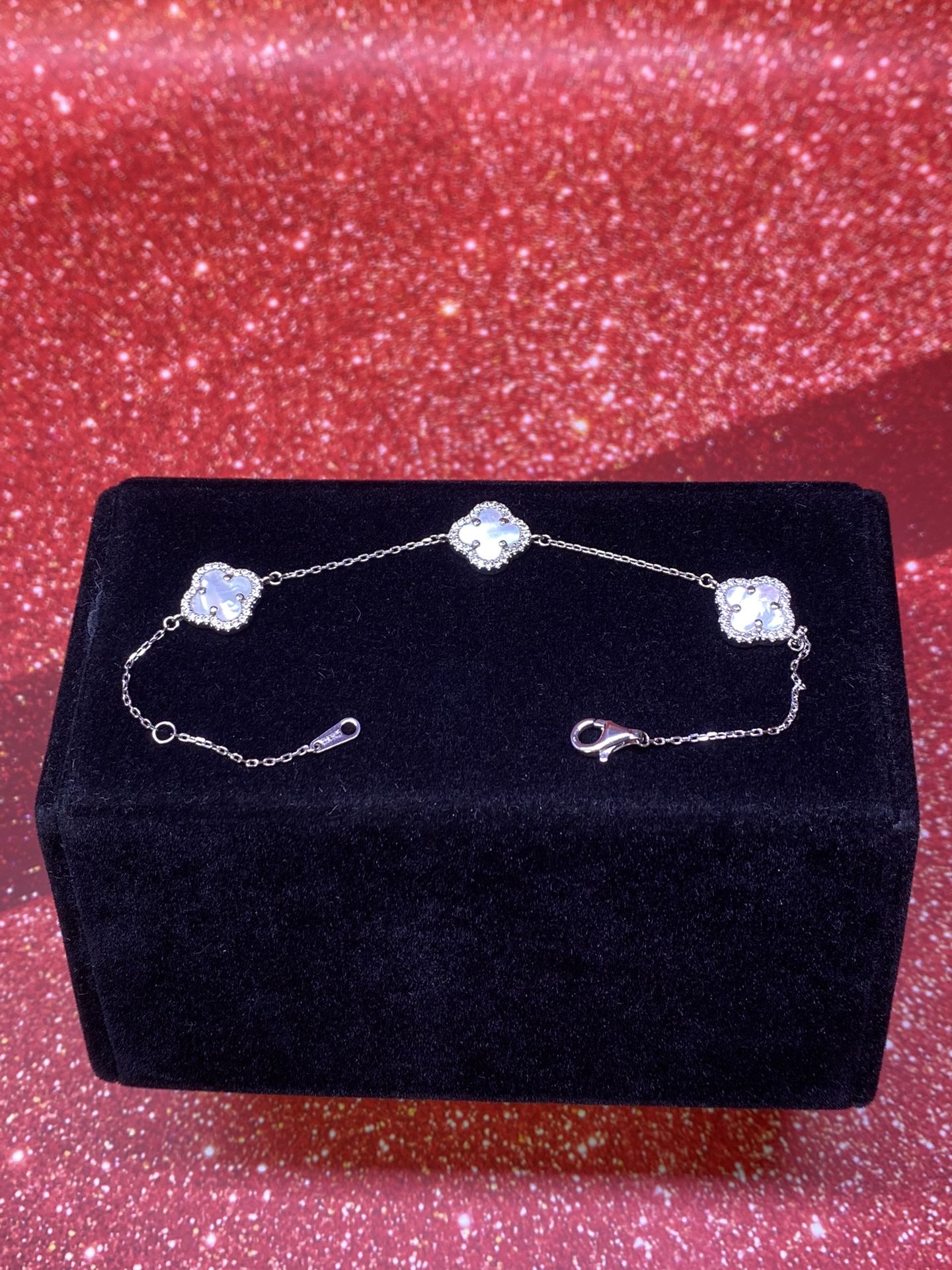 Silver 925 Clover Bracelet