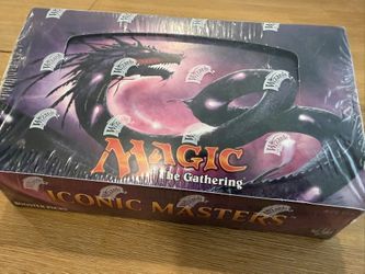 Mtg Iconic Masters Booster Box, —10% TCGplayer Market