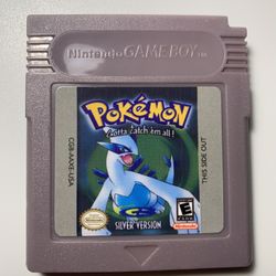Pokemon Gameboy Game Silver Version