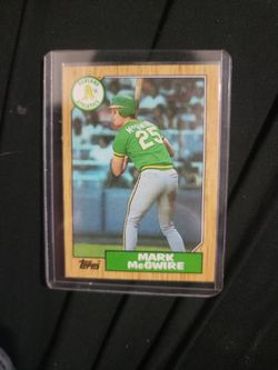 Rare Mark McGwire Rookie