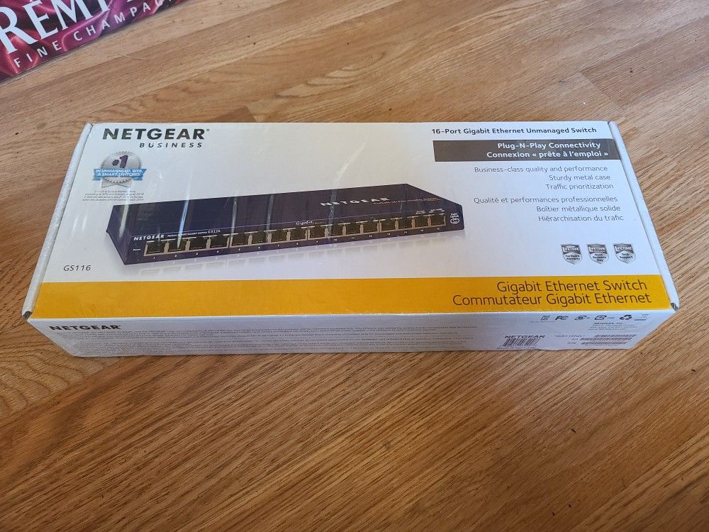 Netgear 16 Port Gigabit Ethernet Switch