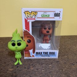 Grinch And Max The Dog Funko Pop