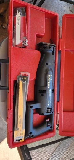 Sawzall with extra blades