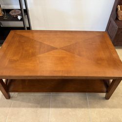 Solid Wood Coffee Table that Lifts Up