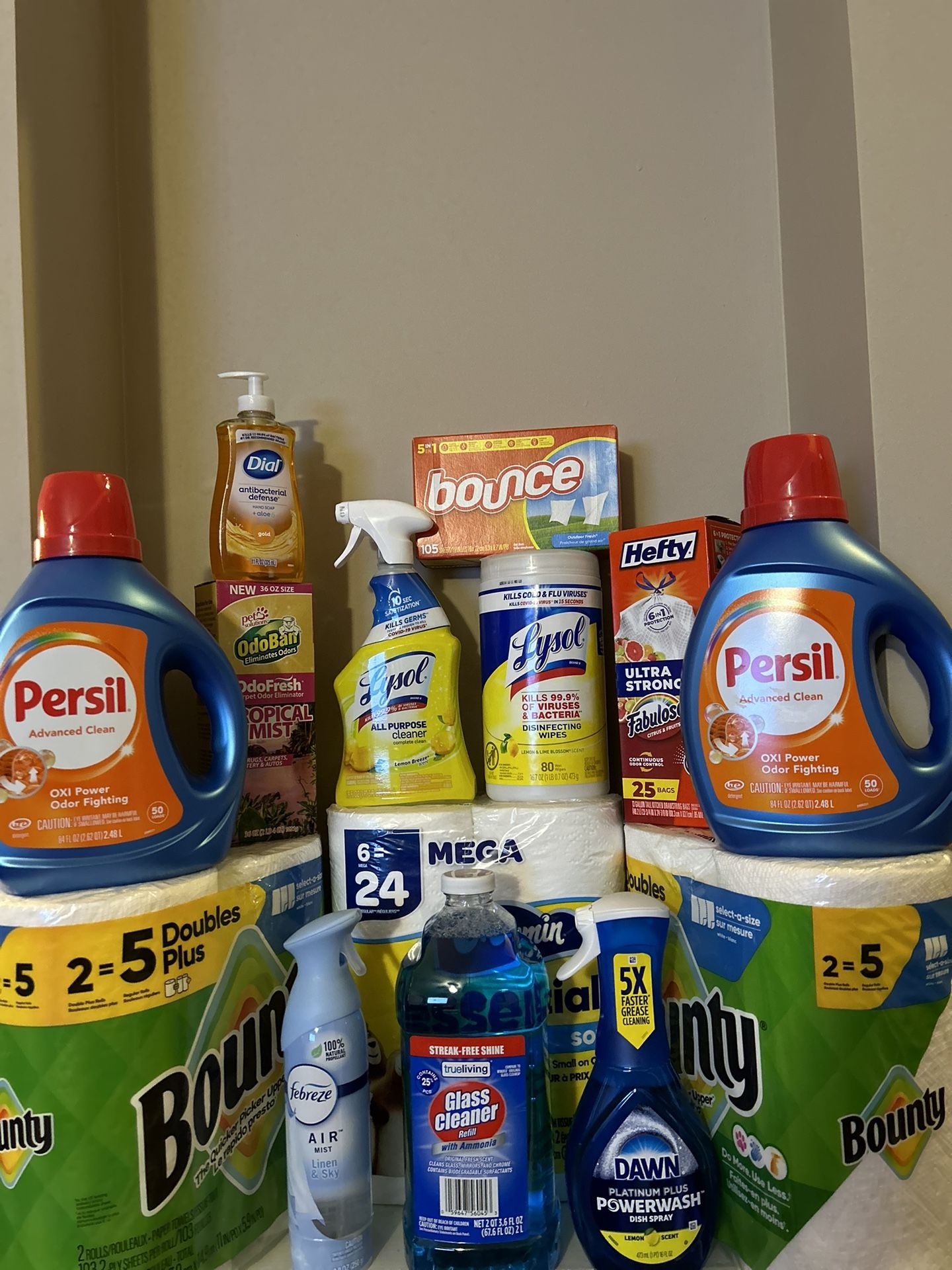 Household Bundle Persil/Bounty/Charmin