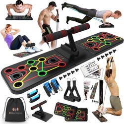 Sit-up Stand, Push Up Board, Premium Resistance Bands