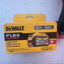 DEWALT FLEXVOLT 20V/60V MAX Lithium-Ion 9.0Ah Battery