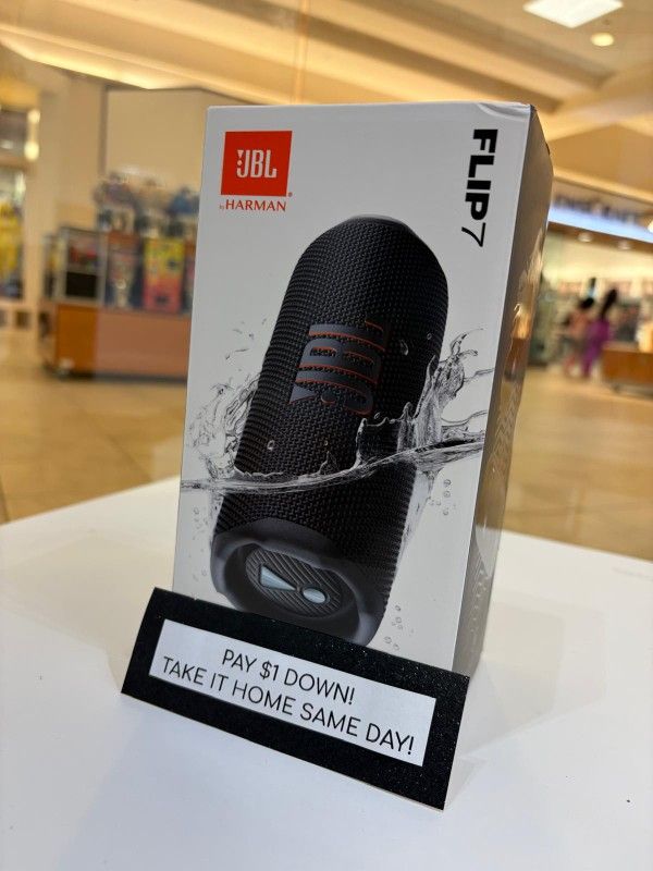 Jbl Flip 7 Bluetooth Speaker New - Pay $1 today and the rest later!!