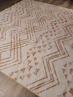 12x10 strped lite colored Area Rug