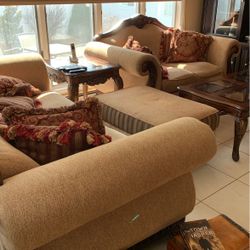 6 Piece Living Room Set