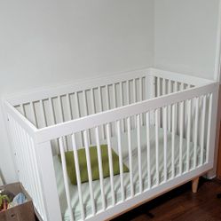 Baby Crib - Solid Wood