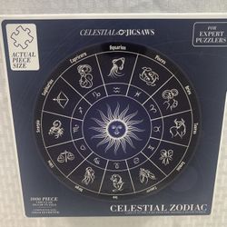 Celestial Zodiac Circular Jigsaw NEW