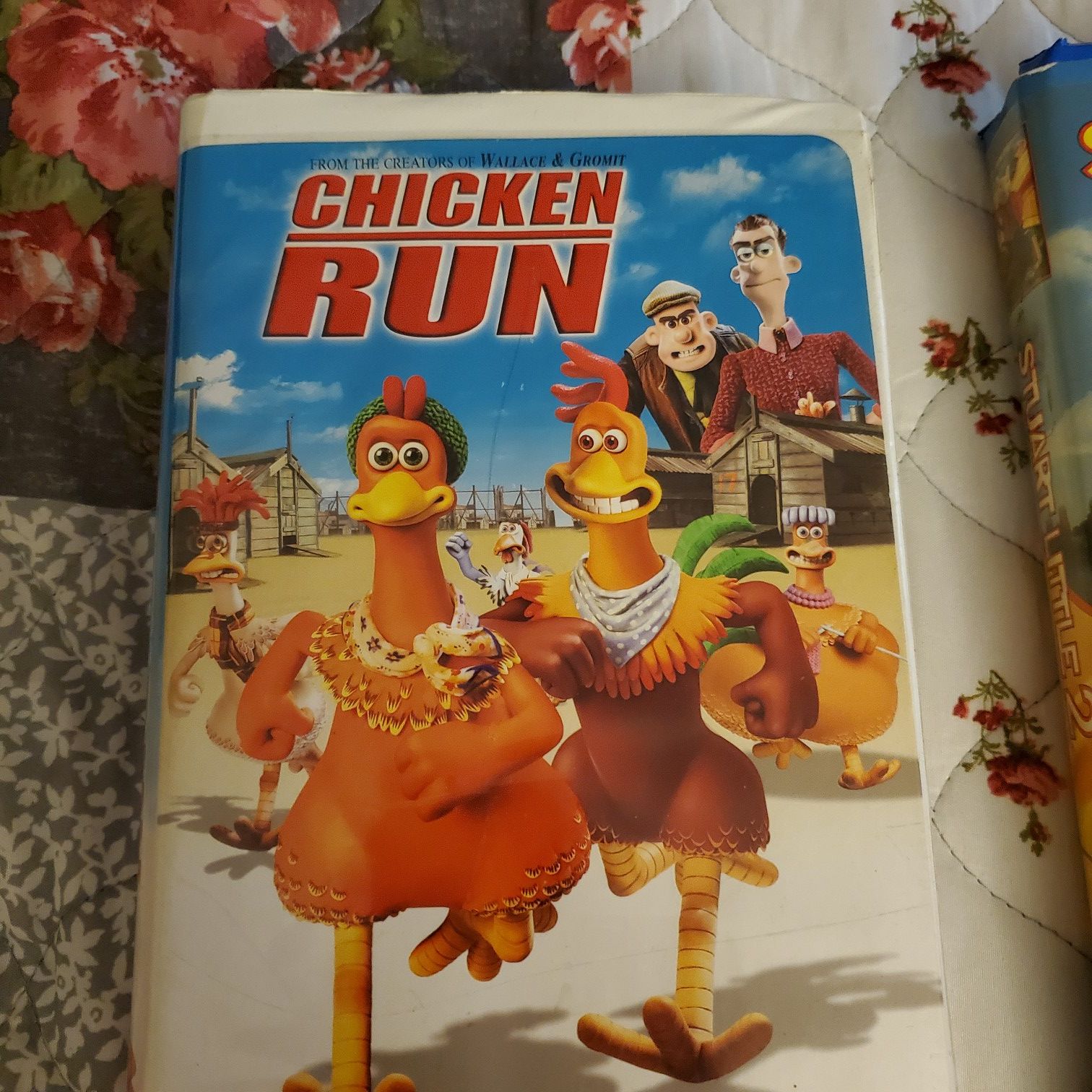 Chicken run tape vhs