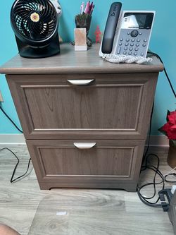 2 drawer file cabinet