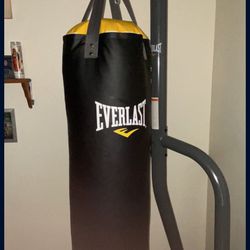 New!! Everlasting Punching Bag And Stand 