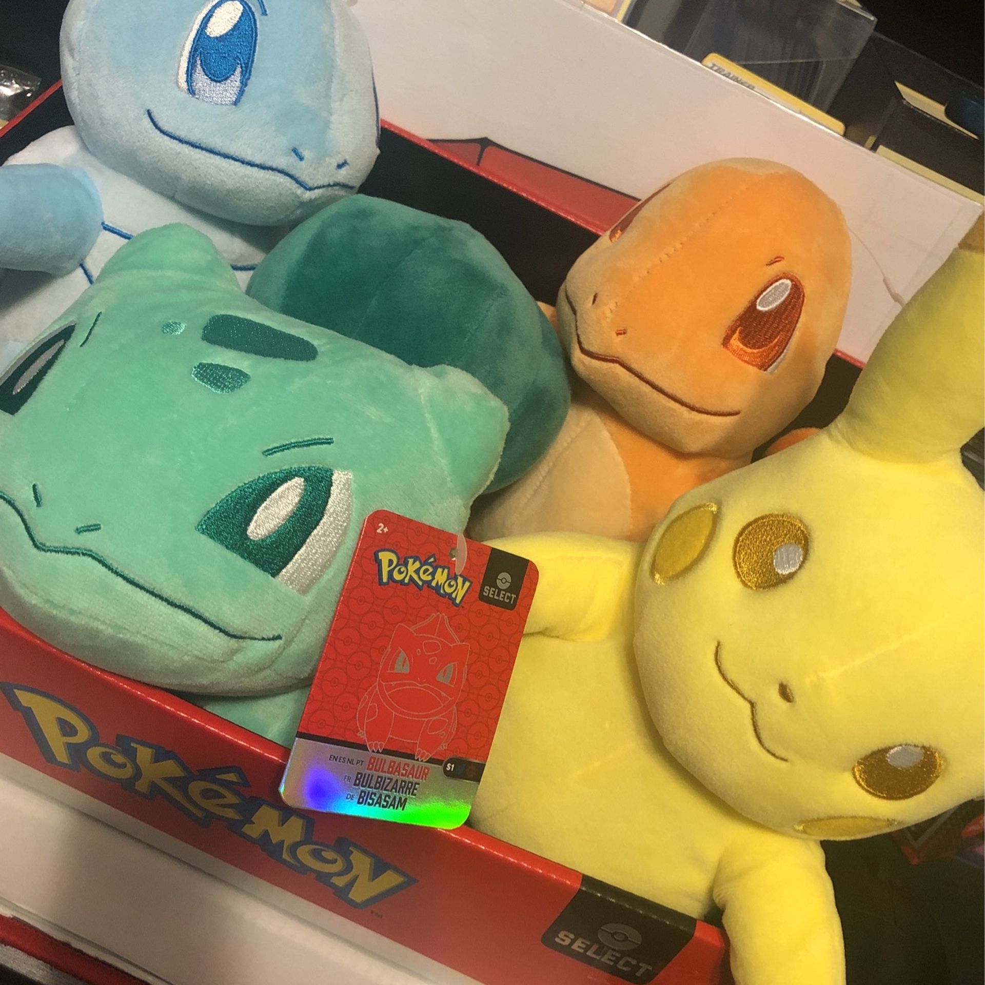 Shiny Pokémon Plushies