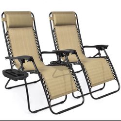 reclining patio chairs set of 2