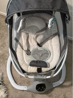 Electric baby swing for infants