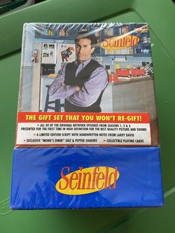 Seinfeld Seasons 1 2 & 3 Box Set DVD w/ limited edition gifts
