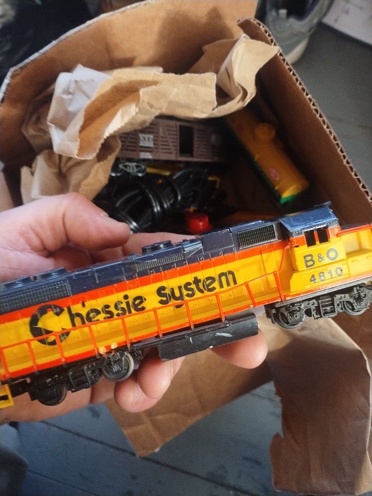1980s QVC HO Train Set