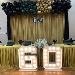MAIN TABLE DECORATION FOR ANY TYPE OF EVENTS