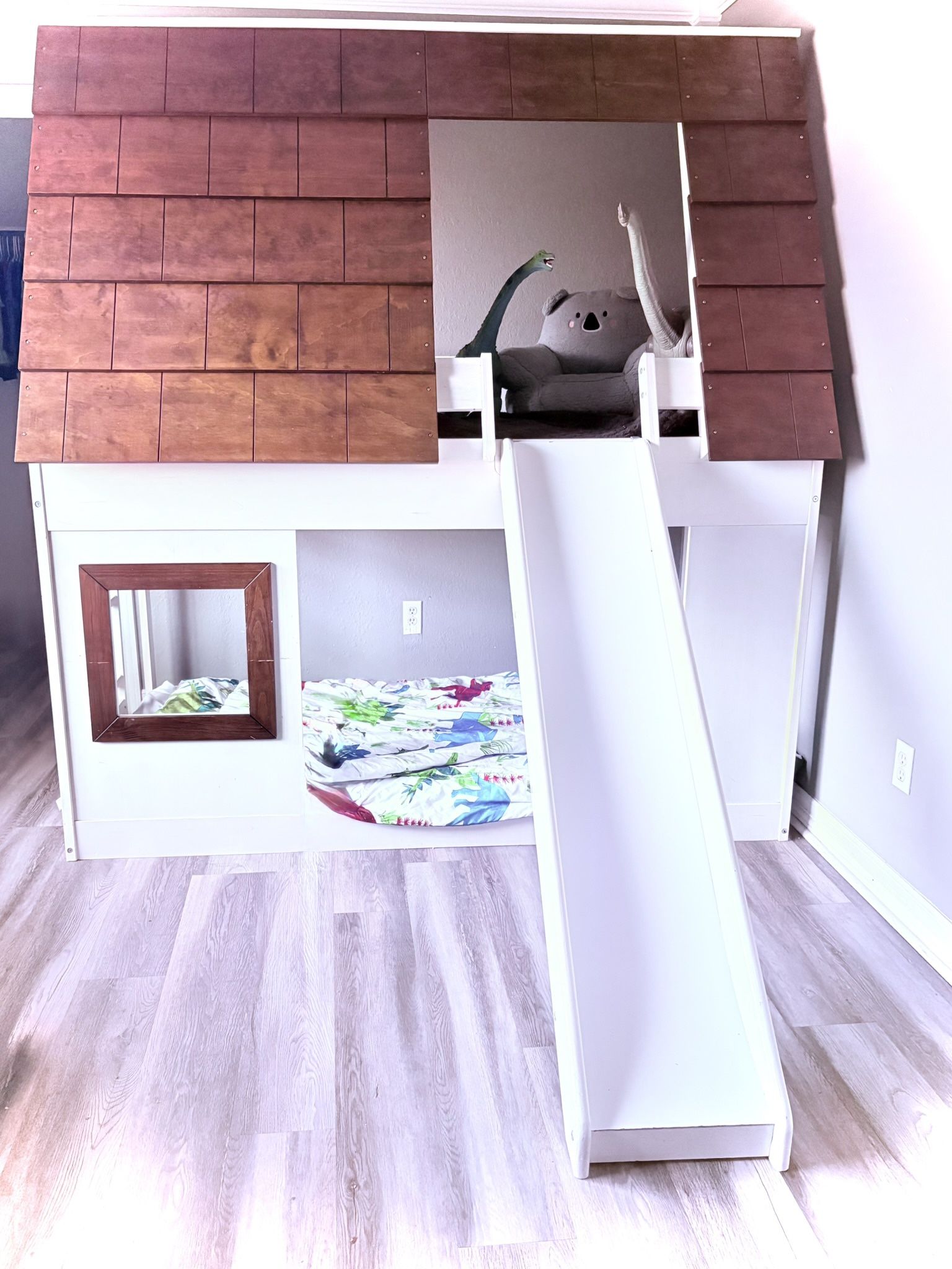 Bunk Bed With Detachable Slide 